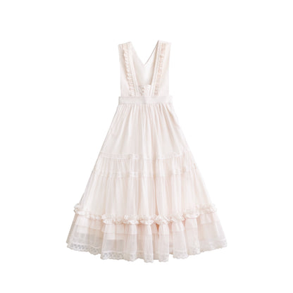 Sweet White Lolita Dress HUT0035