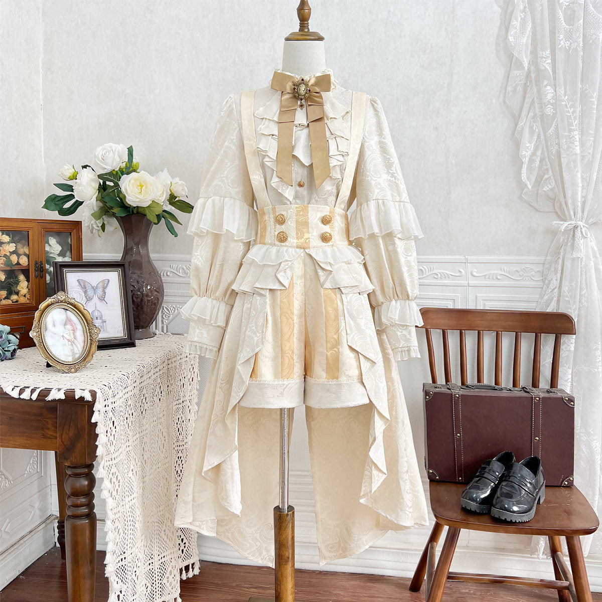 Vintage Prince Ruffle Shirt Set YOU0285