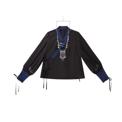 Dark Fantasy Hooded Cape Han Style Costume Set YOU0327