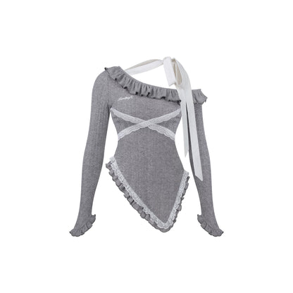Rabbit Hood Cape And Lace Skirt Set SER0133