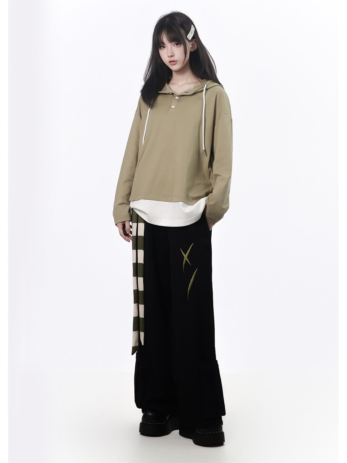 Reversible Fair Isle Collar Jacket PIN0033