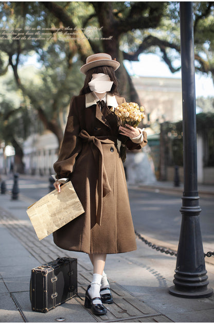 Classical Hepburn Coat and Dress HUT0017