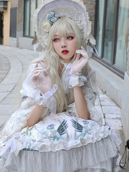 Retro Palace Style Wedding Lolita Dress CHE0004