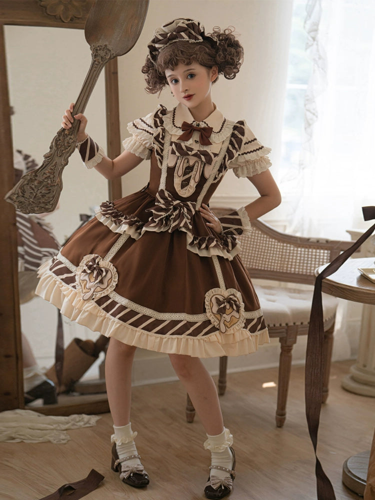 Cookie Brown Sweet Lolita Dress YOU0021