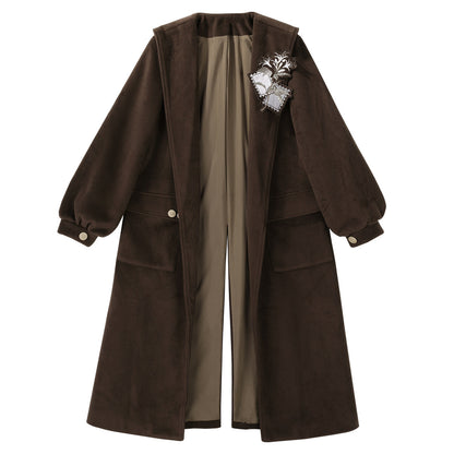Vintage Floral Skirt Coat And Vest Set YOU0324