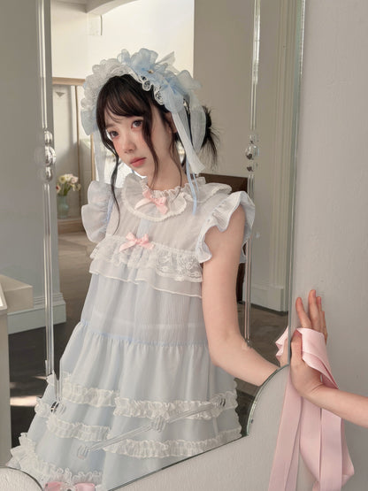 Frosted Sugar Cake Doll Collar Dress LAL0177