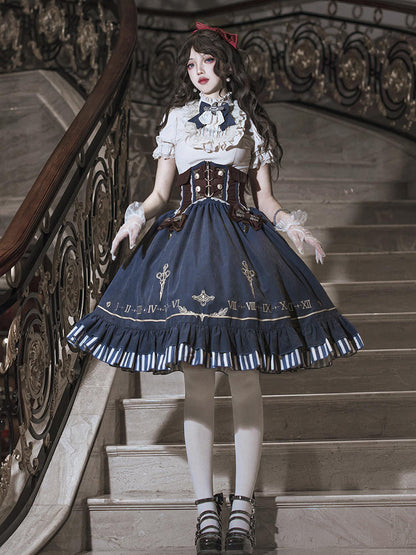 British College Style Lolita Dress YOU0039