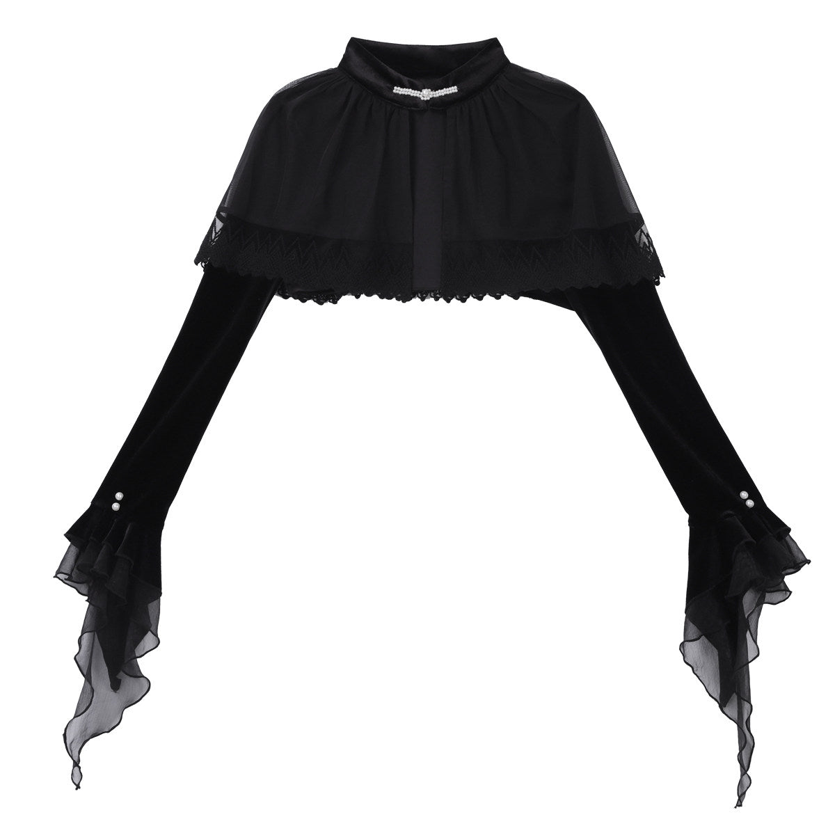 Dark Forest Gothic Lolita Mermaid Dress YOU0244