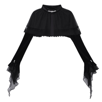 Dark Forest Gothic Lolita Mermaid Dress YOU0244