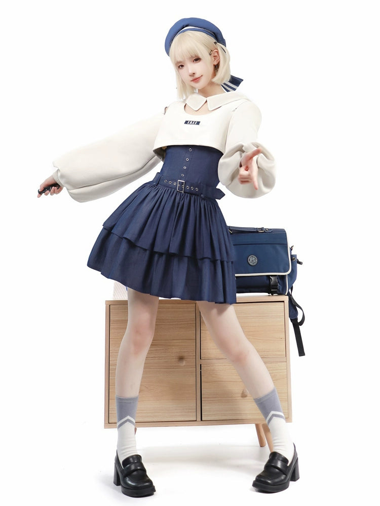 Student Lolita Two Piece Dress YOU0026