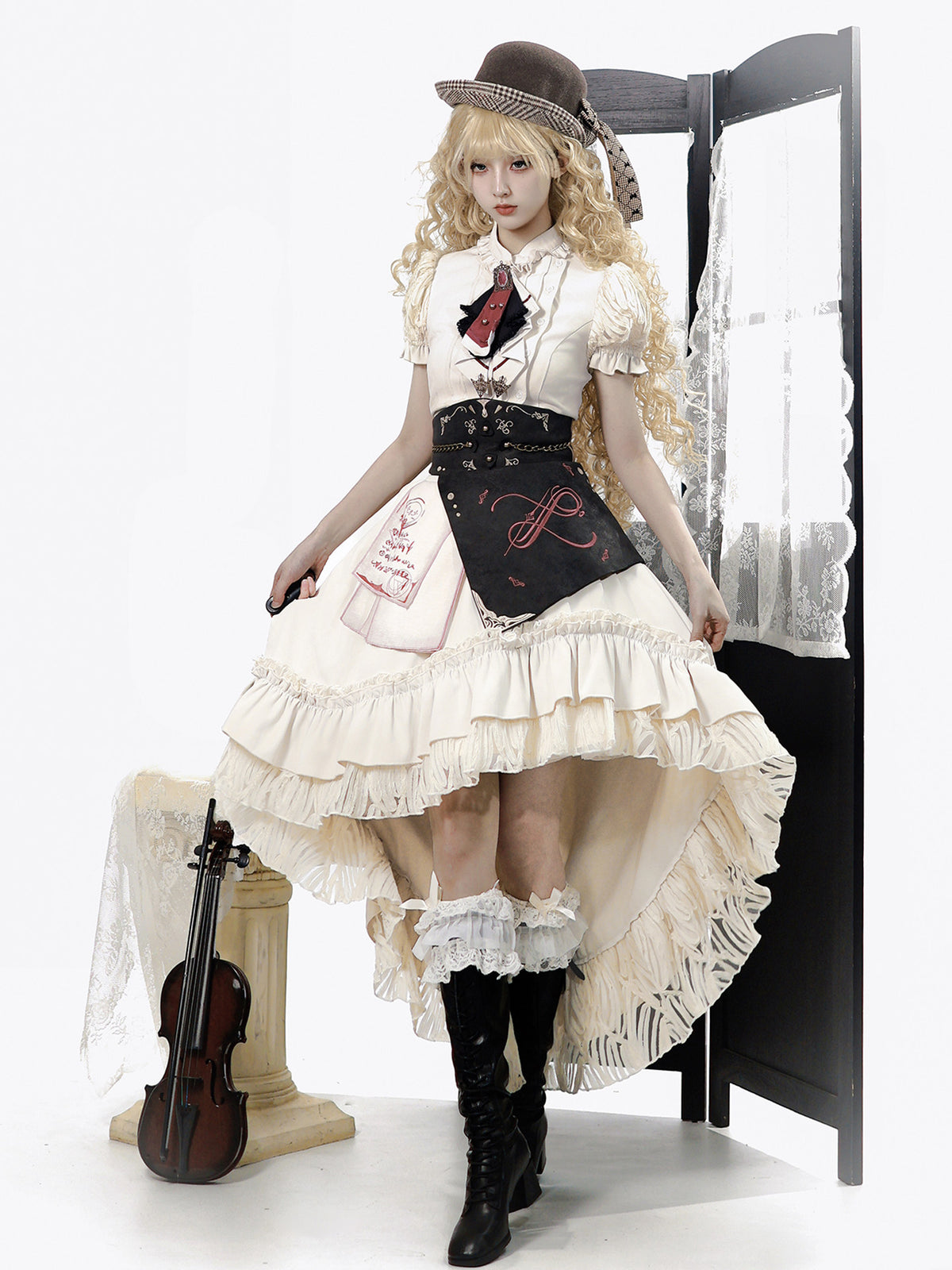 British Academy Steampunk Lolita Dress Set YOU0271