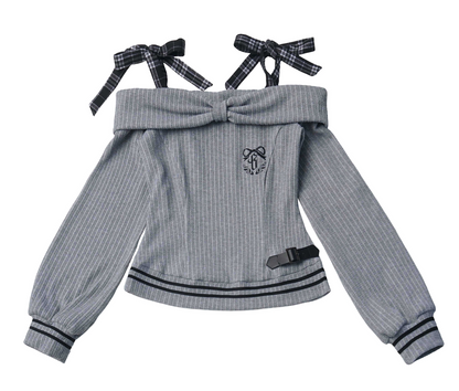 Hooded Cape With Off Shoulder Top PIN0032