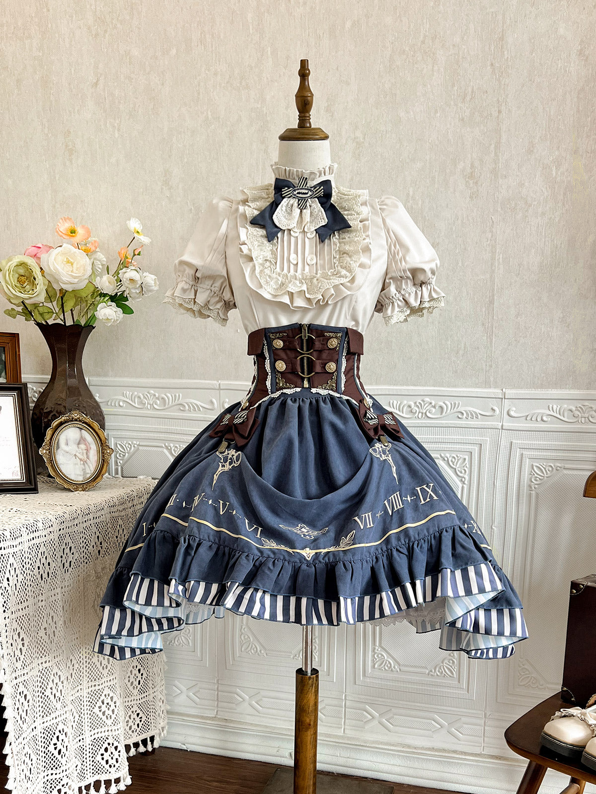 British College Style Lolita Dress YOU0039