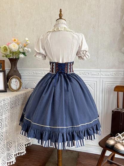 British College Style Lolita Dress YOU0039