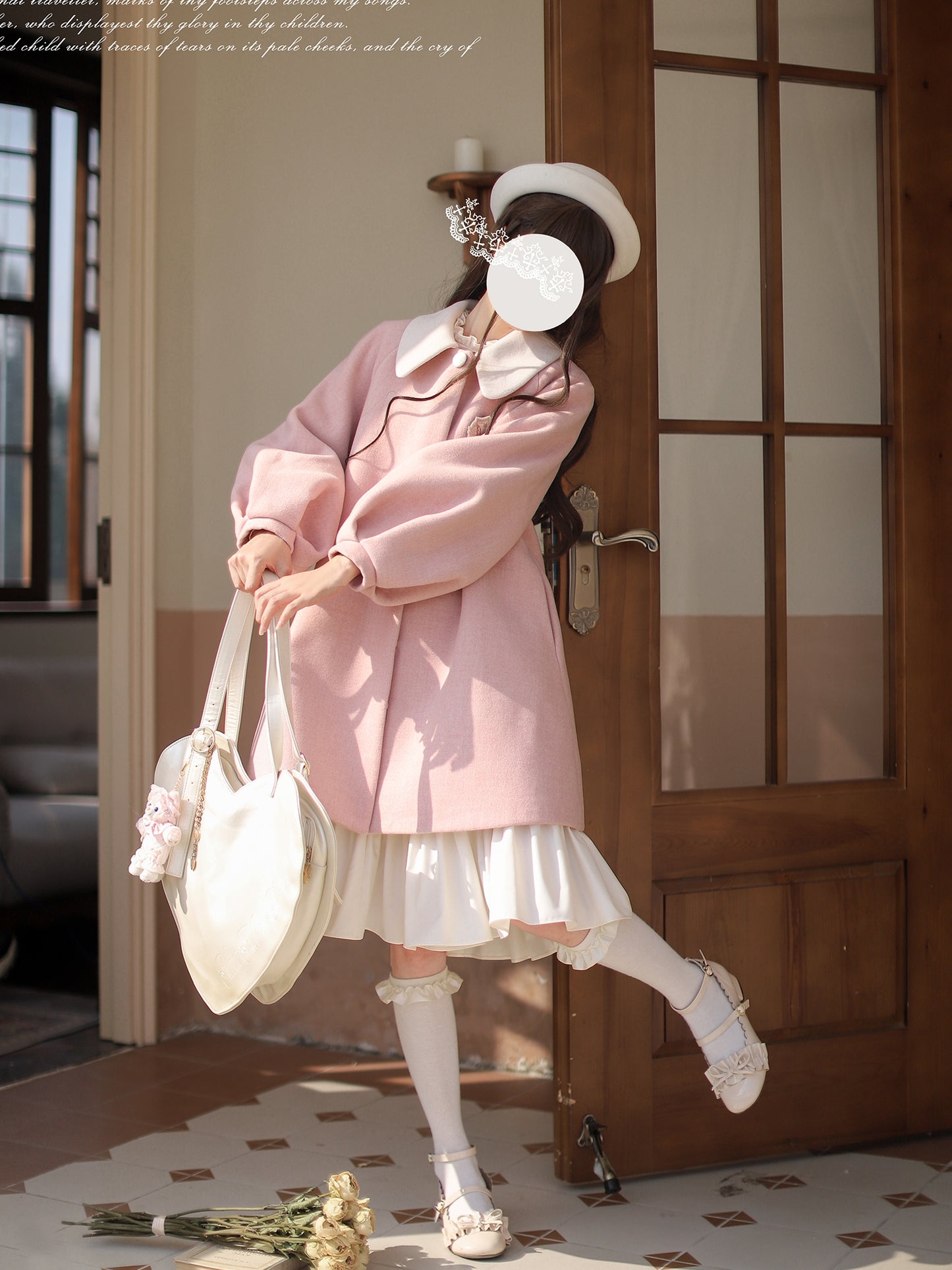 Pink Doll Lolita Dress HUT0021