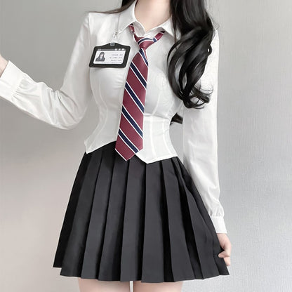 School Uniform Style Shirt Collection TEA0043