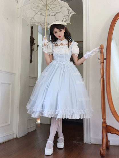 Elegant Light Blue Lolita Dress WIT0233