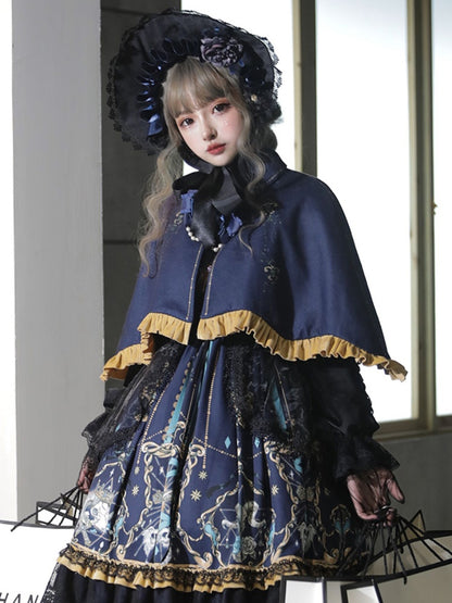 Dark Blue Lolita Dress CHE0003