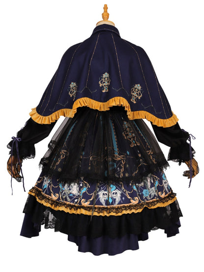 Dark Blue Lolita Dress CHE0003