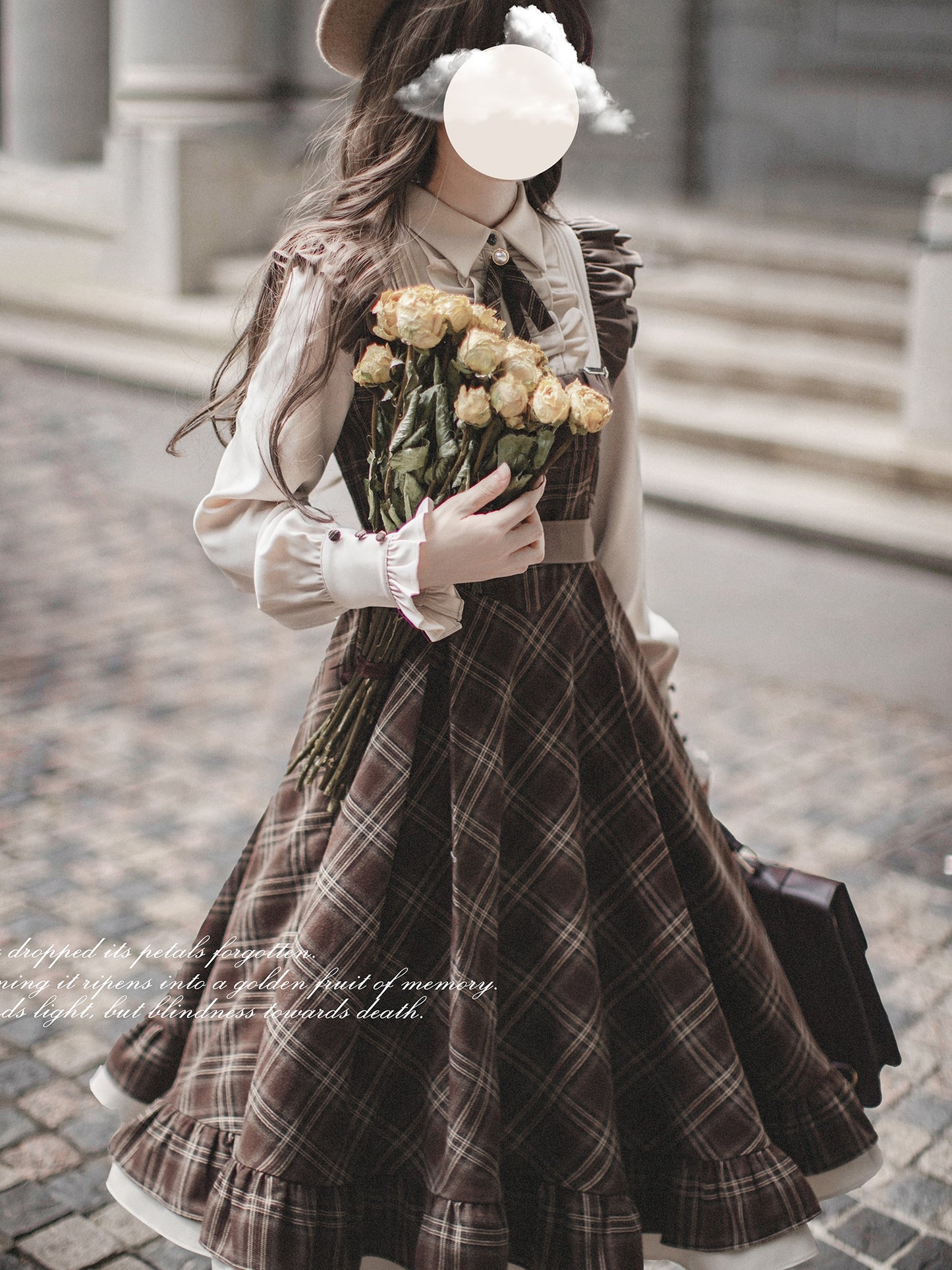 Retro Brown Westin Lolita Dress HUT0041