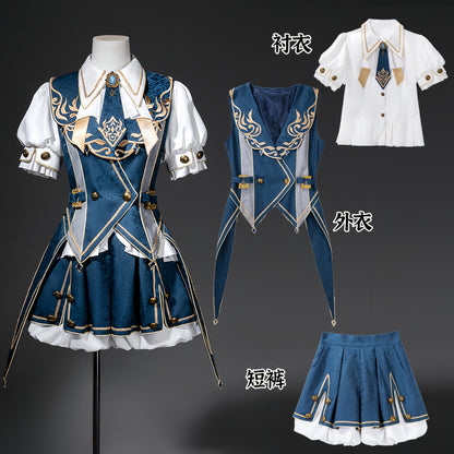 Medieval Prince Style Vest Shirt And Shorts Set YOU0311