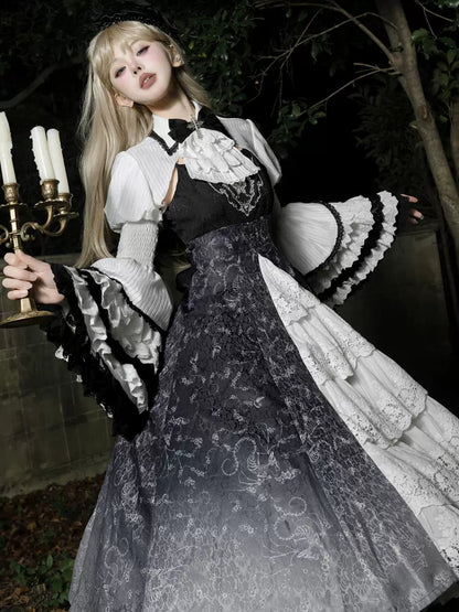 Magic Goth Lolita Dark Style Dress YOU0173