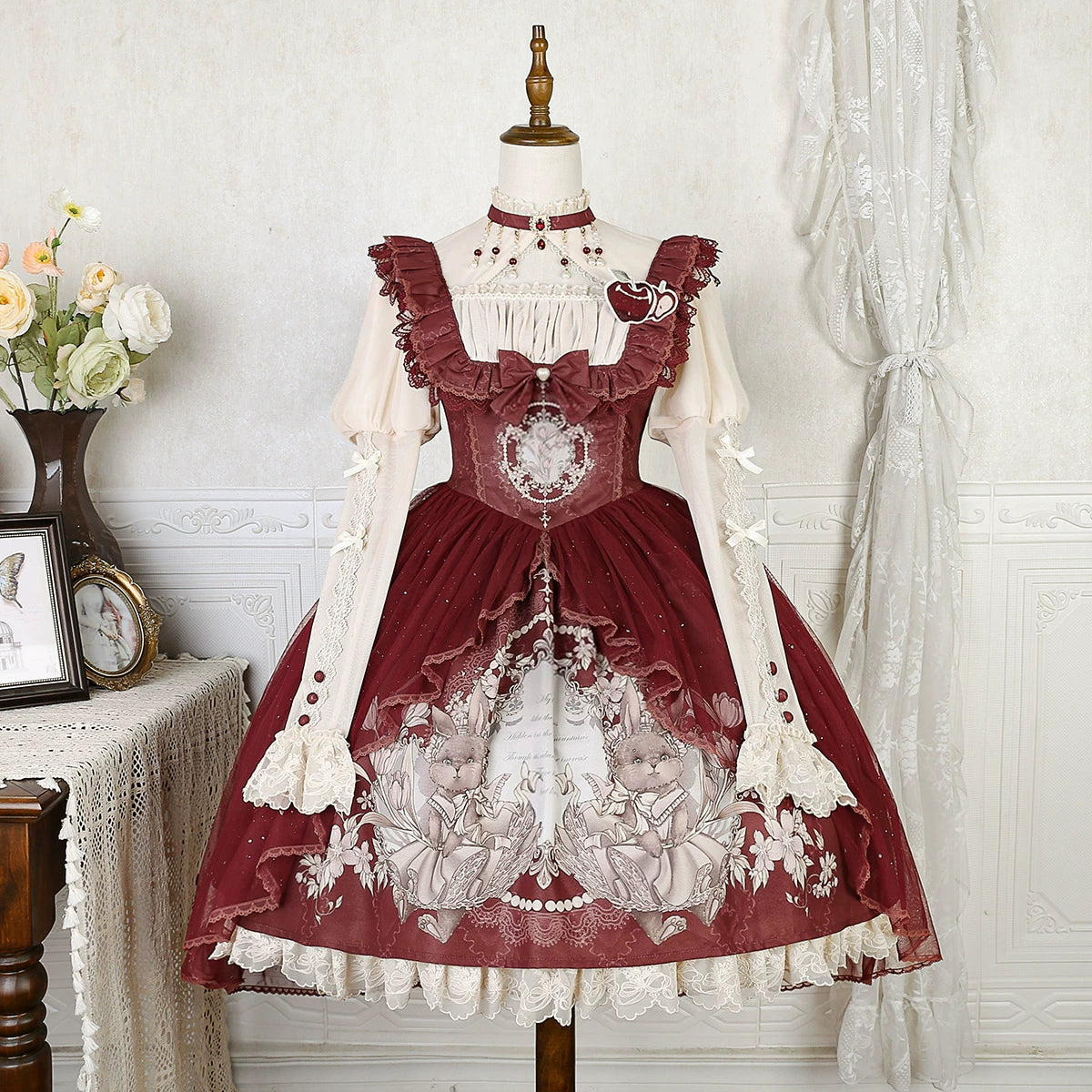 Alice Rabbit Doll-Like Princess Dress YOU0196