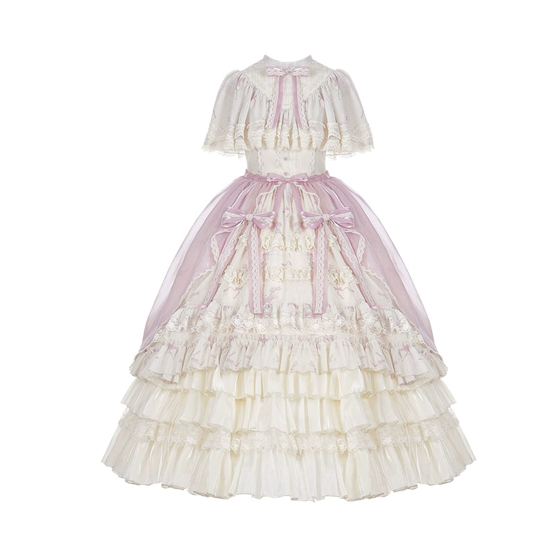 Edwardian Pink Lolita Dress WIT0047