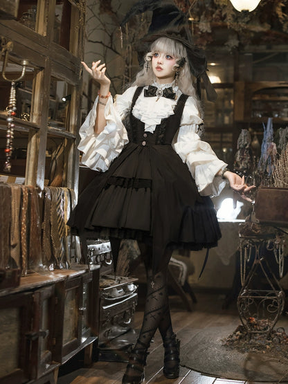 Witch-Style Lolita Goth Girl Dress YOU0202