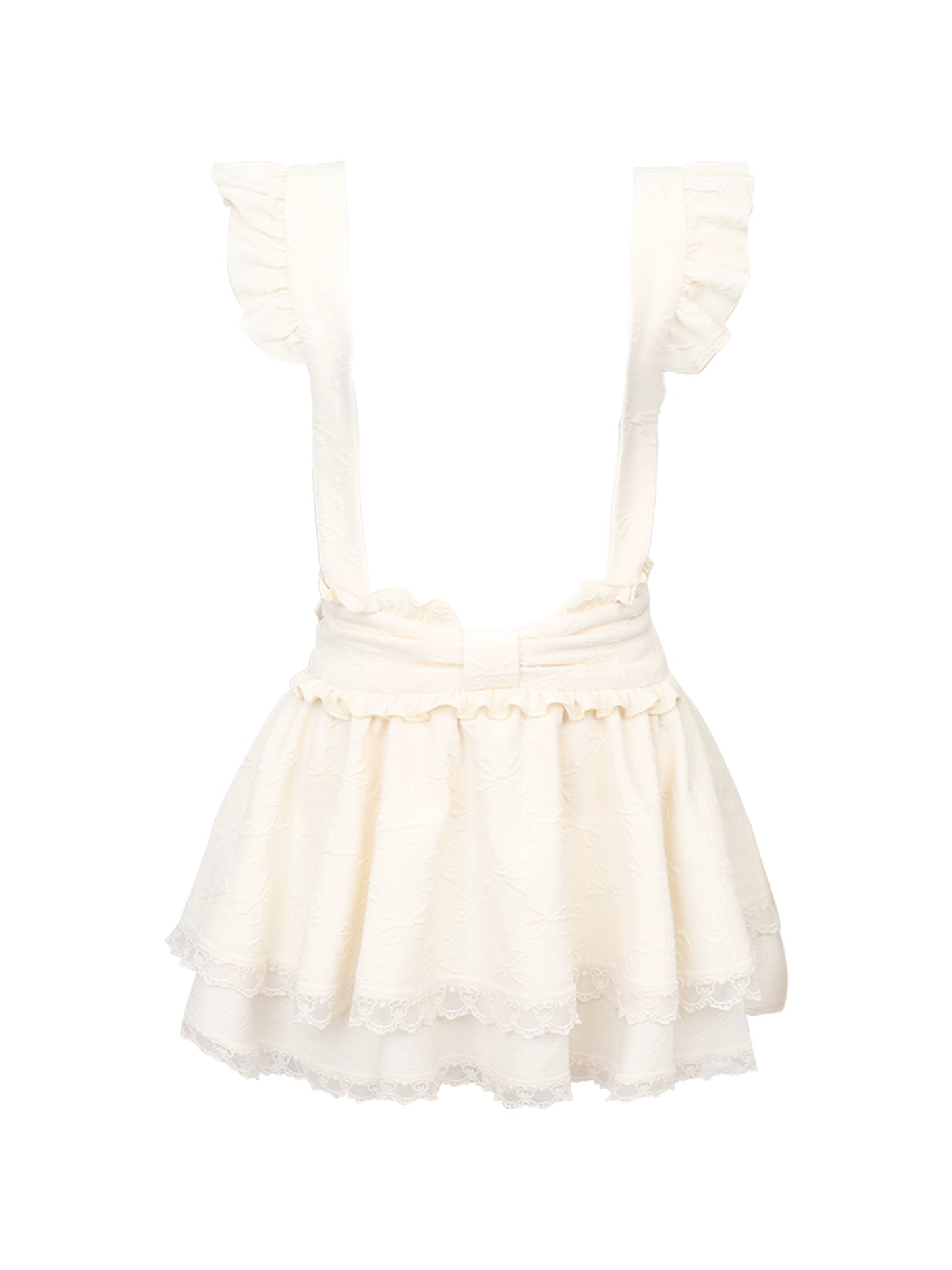 Sweet White Bear Tops & Suspender Cake Skirt SER0045