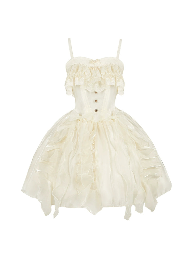 Elegant Sweet White Lolita Dress WIT0242