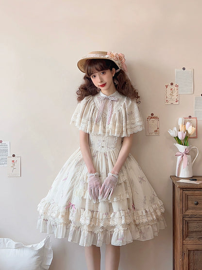 Edwardian Pink Lolita Dress WIT0047