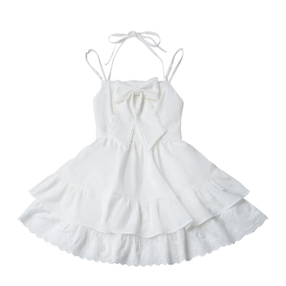 Ribbon Tie Blouse Jacket And Slip Dress PIN0051