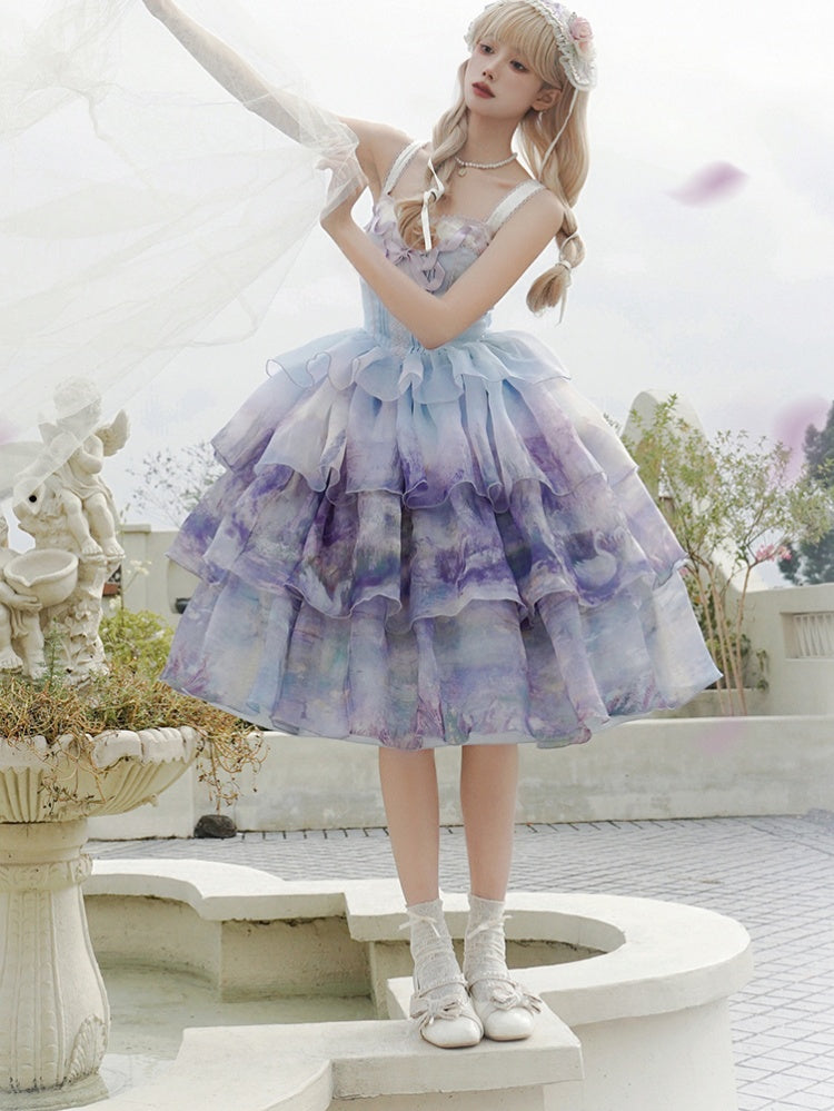 Swan Lake Frills Lolita Dress URT0013