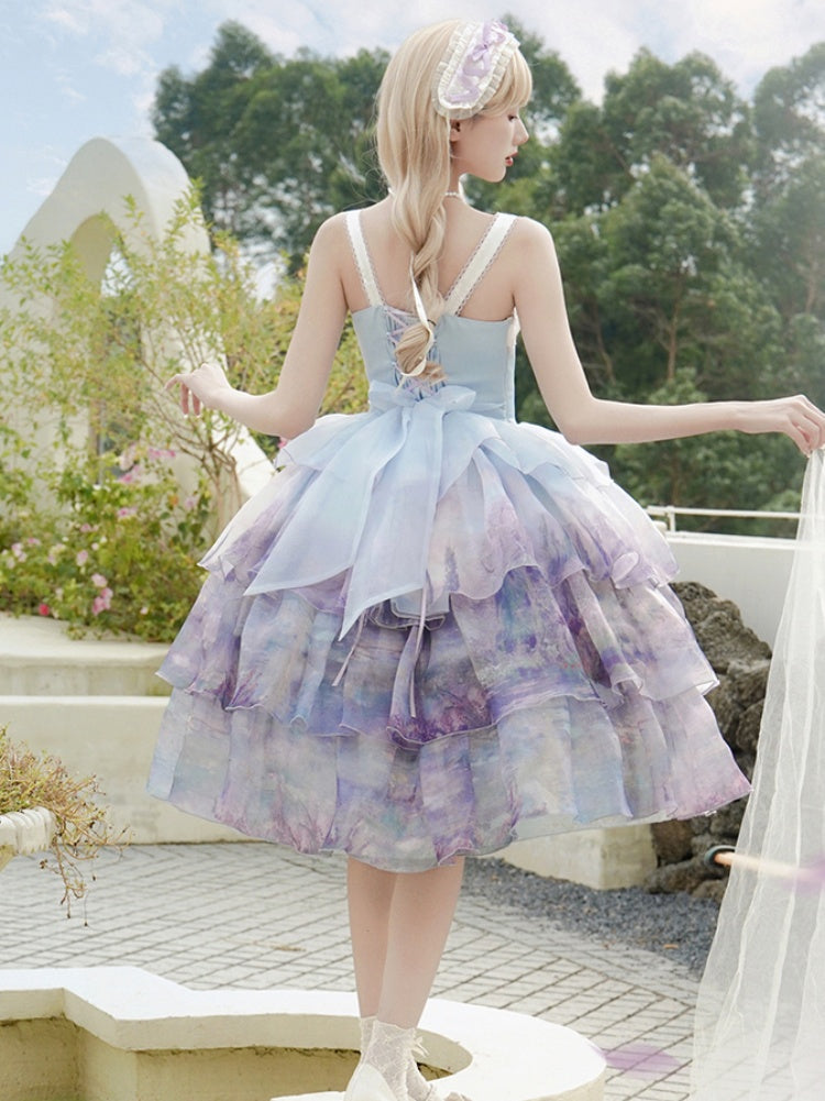 Swan Lake Frills Lolita Dress URT0013