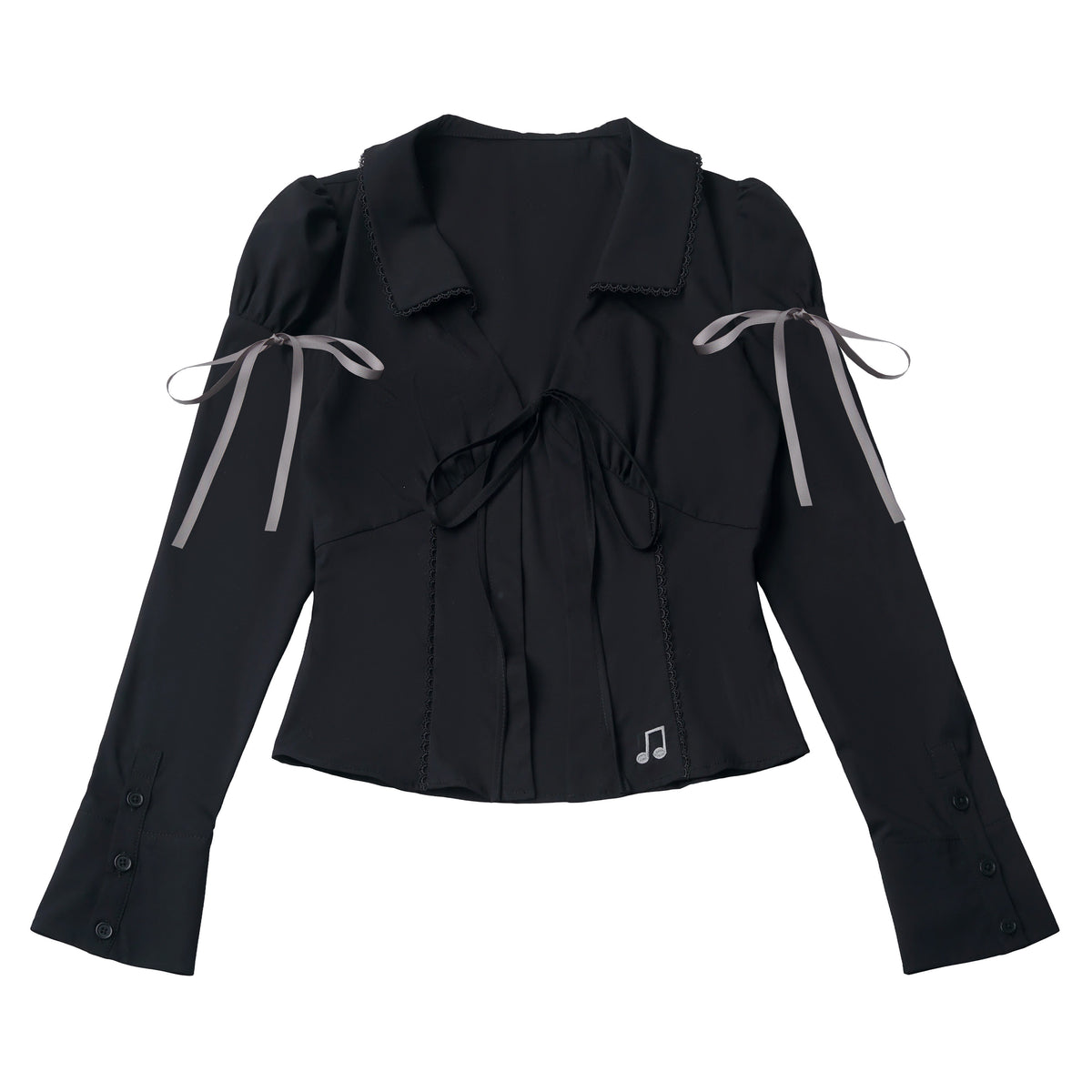 Ribbon Tie Blouse Jacket And Slip Dress PIN0051