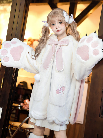 【予約商品】Bunny Ear Ribbon Sweet Girly Coat YOU0180