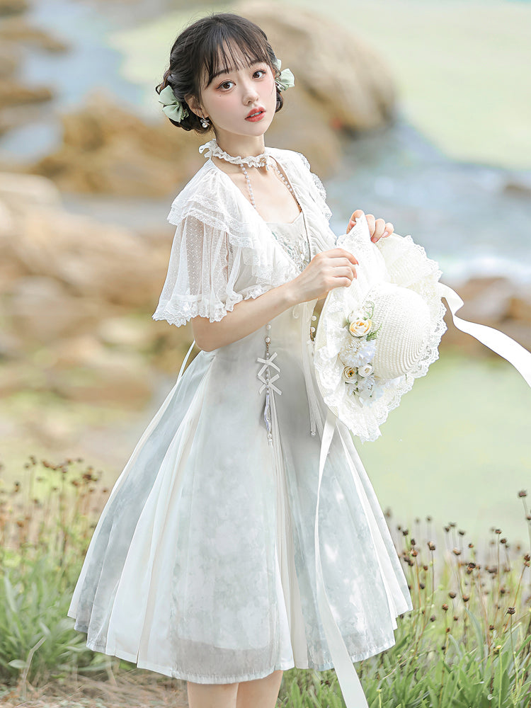 China Style Elegant White Dress YOU0070