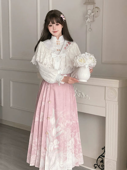 Elegant Sweet Pink China Dress YOU0017