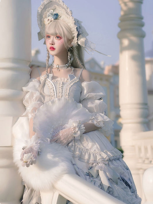 Retro Palace Style Wedding Lolita Dress CHE0004