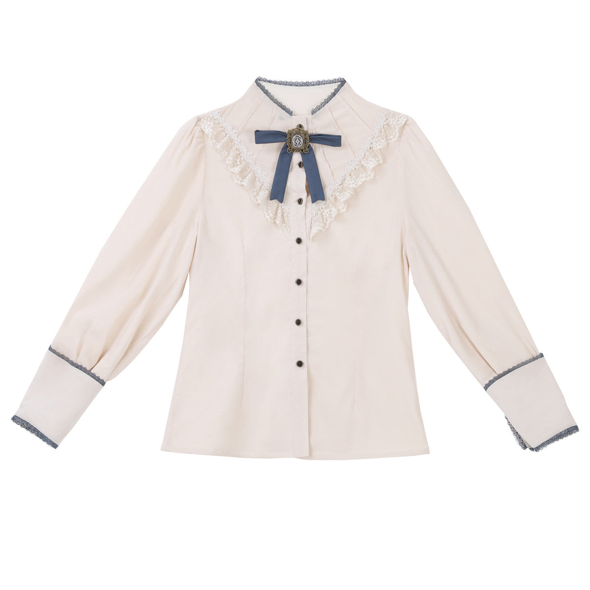 Vintage Elegant Classic Lolita Blouse Skirt Set YOU0243