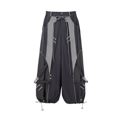Futuristic Techwear Battle Suit Two-Piece Set YOU0234