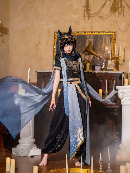 Desert Goddess Three-Piece Hooded Cape Costume YOU0307