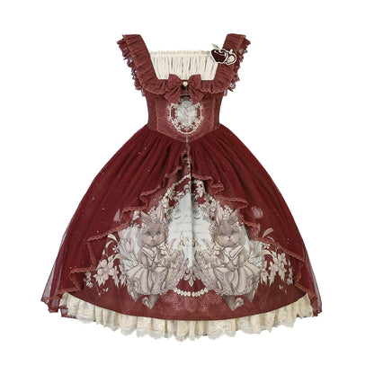 Alice Rabbit Doll-Like Princess Dress YOU0196