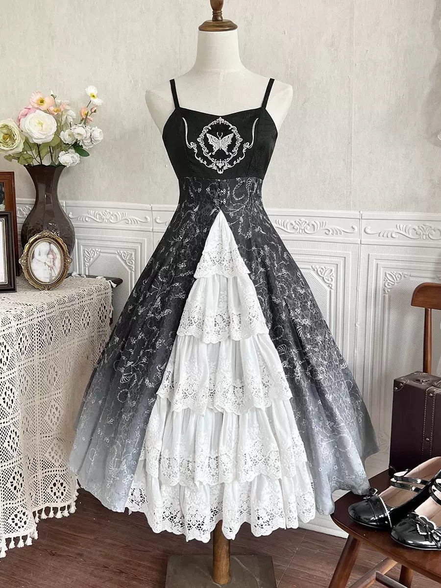 Magic Goth Lolita Dark Style Dress YOU0173