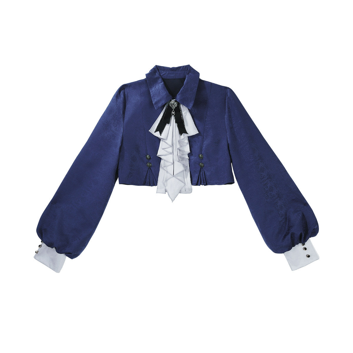 Gothic Lolita Skeleton Embroidered Jacket Dress Set YOU0268