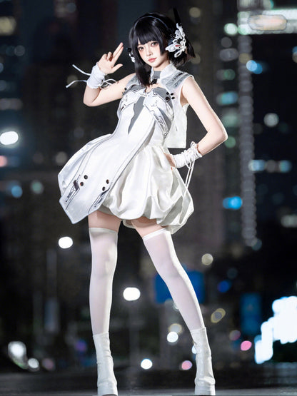 Futuristic Techwear Battle Dress Set YOU0270