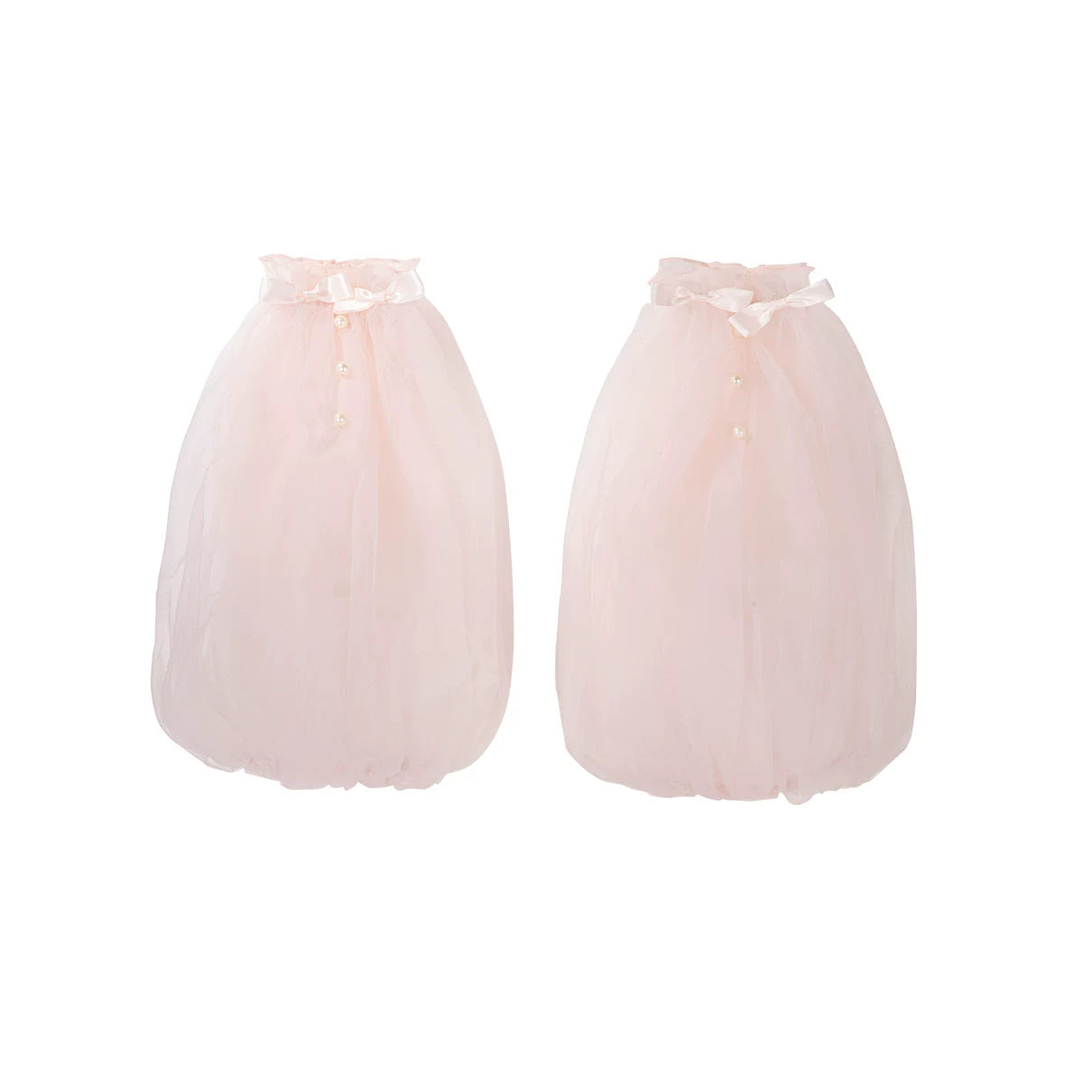 Pink Ballet Lace-Up Lolita Jumper Skirt Dress YOU0305