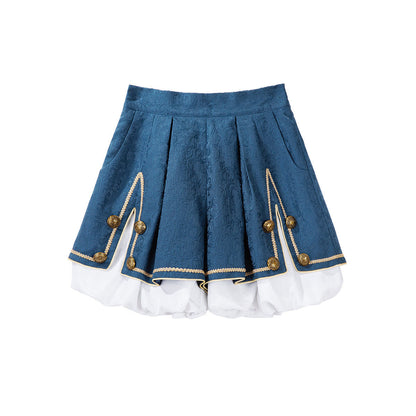Medieval Prince Style Vest Shirt And Shorts Set YOU0311