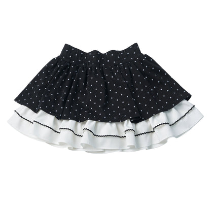 Vintage Bow Tie Polka Dot Print Blouse PIN0054